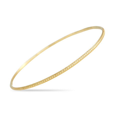 Ippolita // 18K Yellow Gold Bangle Bracelet // 7.5" // Estate