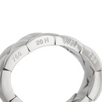 Chanel // 18K White Gold Flexible Band Ring // Ring Size: 8 // Estate