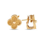 Van Cleef & Arpels // Magic Alhambra 18K Yellow Gold Earrings // Estate