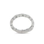 Chanel // 18K White Gold Flexible Band Ring // Ring Size: 8 // Estate
