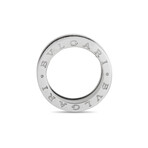 Bulgari // B.Zero1 18K White Gold + Pink Sapphire Ring // Ring Size: 6 // Estate