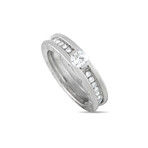 Bulgari // B.Zero1 18K White Gold Diamond Engagement Ring // Ring Size: 6 // New