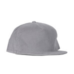 Groomer Flat Brim Hat // Gray