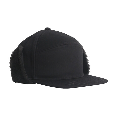 Lumberjack Wool Cap // Black