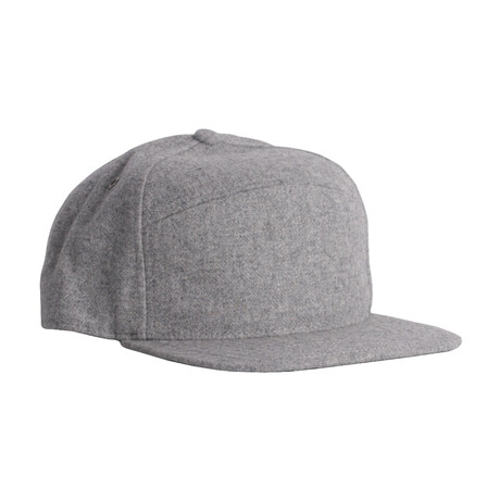 Raster Wool Cap // Heather Gray