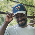Moose Mate Trucker Hat // Steel