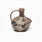 Charming Precolumbian Frog Bottle // Chimu, C. 400-750 CE