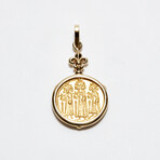 Byzantine Gold Coin Pendant With the True Cross // 610-641 AD