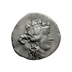 Large Ancient Greek Silver Coin // Thasos, 148-80 BC