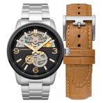 Thomas Earnshaw Carlyle Skeleton Automatic // ES-8178-44