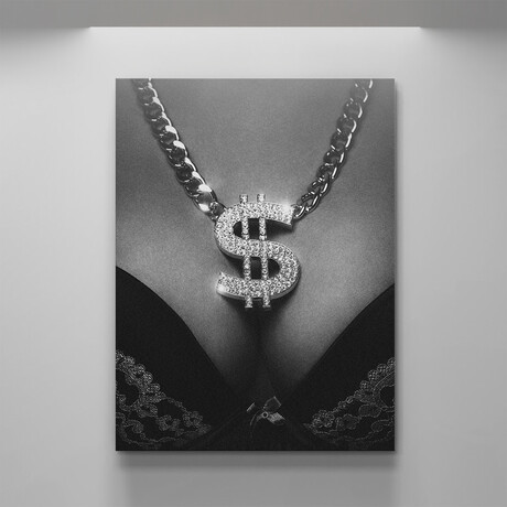 Money Chain (12"W x 18"H x 1.5"D)