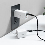 Force 65W GaN Wall Charger // 3-Port 