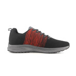 Trote Wide // Black + Red (US Men's Size 8)