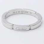Cartier // 18k White Gold Maillon Panthere Ring // Ring Size: 7.5 // Store Display