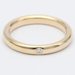 Tiffany & Co. // 18k Rose Gold Stacking Diamond Ring // Ring Size: 6 // Store Display