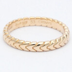 Bulgari // 18k Rose Gold Spiga Ring // Ring Size: 6.5 // Store Display