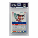 Cris Carter (Philadelphia Eagles) // 1989 Score Football // #72 RC Rookie Card - PSA 10 GEM MINT (New Label)