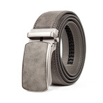 James Automatic Ratchet Buckle Dress Belt // Gray (32/34)