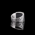 Classy Ring with Lab Diamonds (8.5)