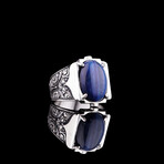 Blue Tigers Eye Ring (5)