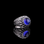 Lab Sapphire Ring (8)