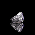 Crystal Amethyst Ring (8)