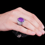 Purple Tourmaline Ring (7.5)