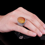 Baltic Amber Ring (5.5)