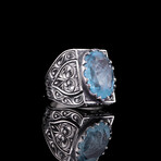 Large Blue Tourmaline Ring (8)