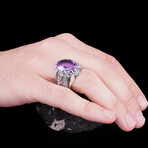 Crystal Amethyst Ring (7.5)