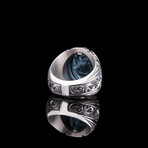 Blue Tourmaline Ring (8.5)