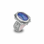 Authentic Blue Tigers Eye Ring (8)