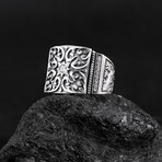 Classy Ring with Lab Diamonds (6)