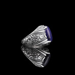 Real Lapis Lazuli Ring (6.5)
