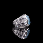 Blue Tourmaline Ring (8.5)