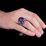 Real Lapis Lazuli Ring (8.5)