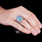 Blue Tourmaline Ring (5.5)