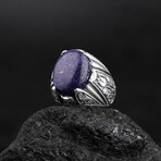Real Lapis Lazuli Ring (5.5)