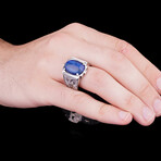 Blue Tigers Eye Ring (5)