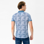 Yair Short Sleeve Polo Shirt // Blue (S)