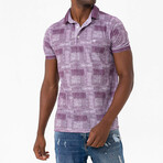 Elder Short Sleeve Polo Shirt // Purple (S)