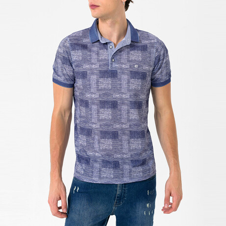 Elder Short Sleeve Polo Shirt // Navy (S)