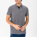 Simon Short Sleeve Polo Shirt // Black (S)