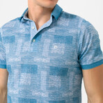 Elder Short Sleeve Polo Shirt // Turquoise (S)