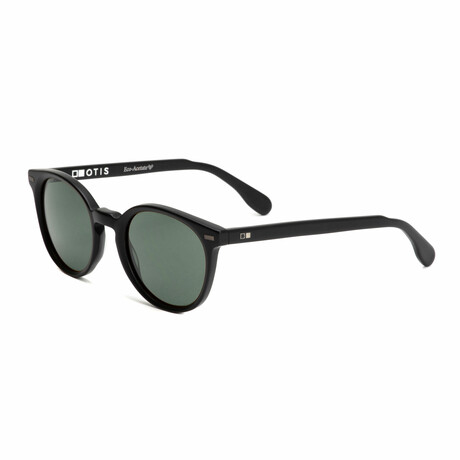 Unisex Omar Vintage Sunglasses // Eco Matte Black + Gray