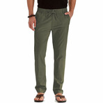 Tailored Lounge Pants // Green (3XL)