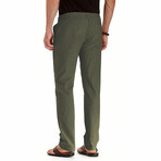 Tailored Lounge Pants // Green (S)