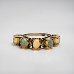 Genuine Ethiopian Fire Opal Ring // 3.4g