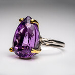 Genuine Amethyst Ring