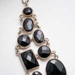 Genuine Black Onyx Necklace